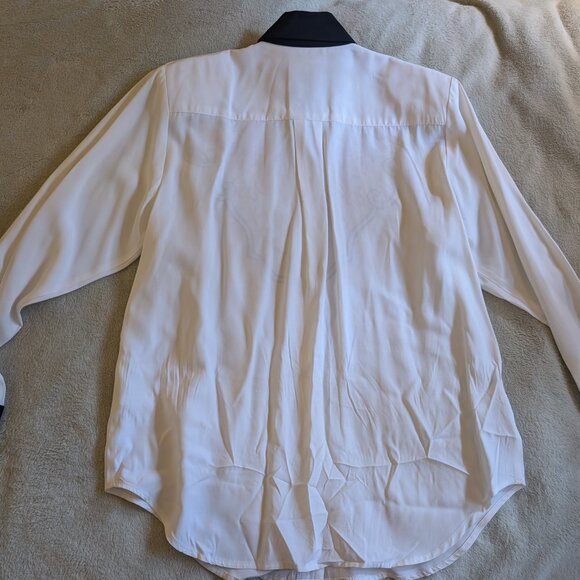 KAREN MCCARTY WESTERN BLOUSE S Small Women's Red White Black Button Up Design - Picture 8 of 9